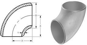 90° Short Radius Elbow Pipe Fitting Supplier