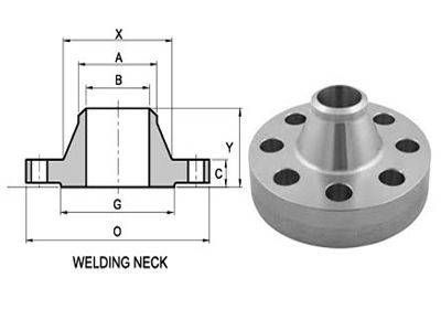 Weld Neck Flange ASME B16.5